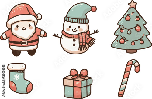 クリスマスのサンタクロース