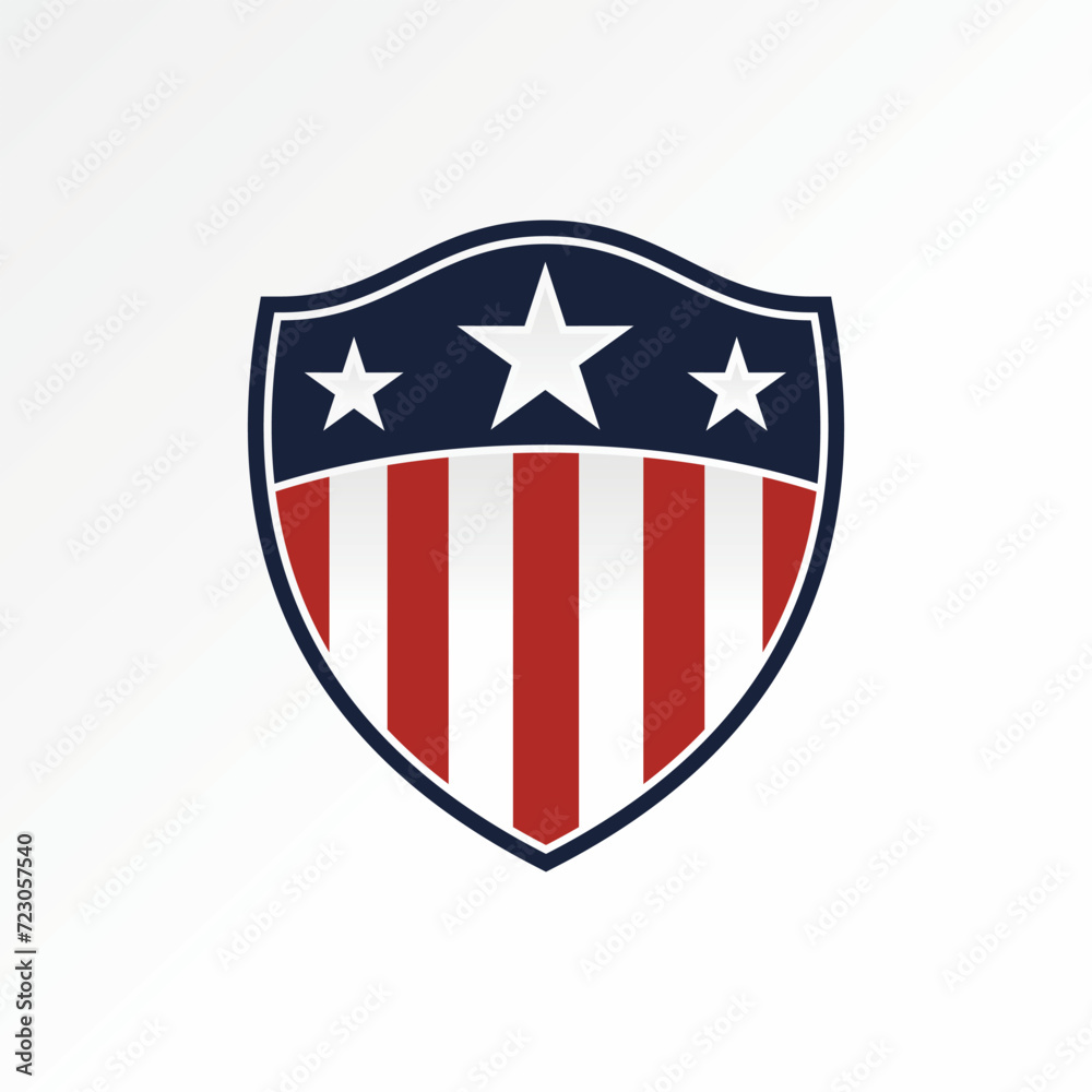 Logo design graphic concept creative premium abstract sign icon vector stock shield guide safety american flag. Related to army veteran national state Logo design graphic concept creative premium abstract sign icon vector stock shield guide safety american flag. Related to army veteran national state
