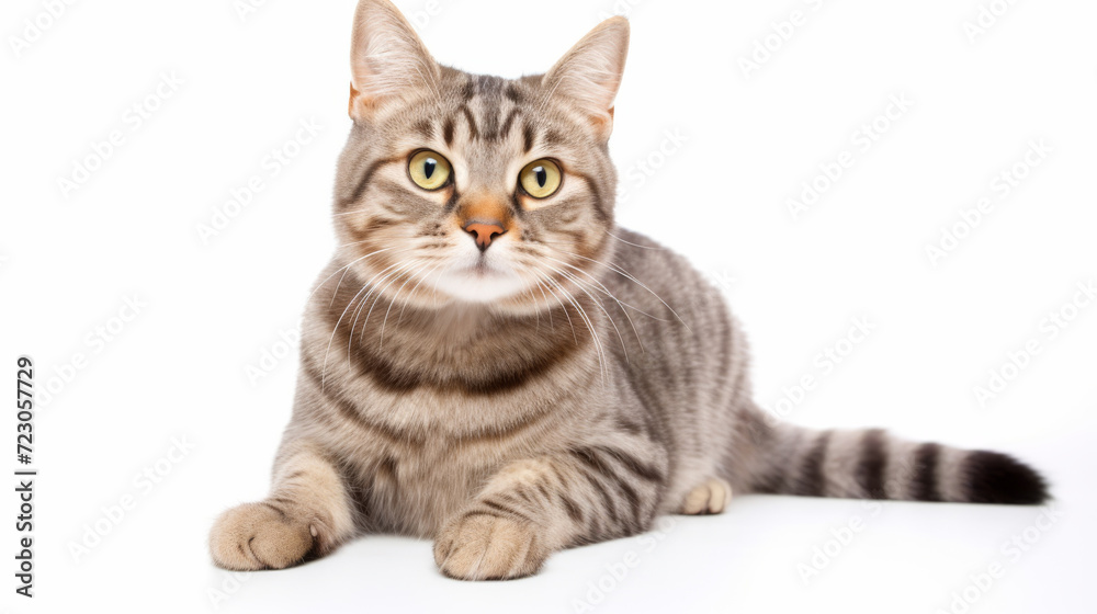 Obraz premium Portrait of a cat, looking straight into the camera