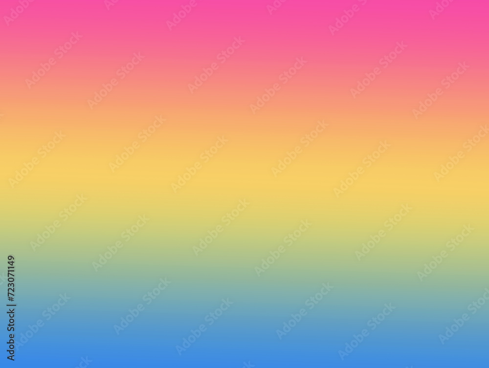 Abstract Blurred magenta purple yellow orange magenta purple background. Soft gradient backdrop with place for text.For backdrop, wallpaper, background. Space for text.