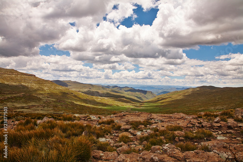 Reise nach Lesotho über den Sanipass, Drakensberge photo