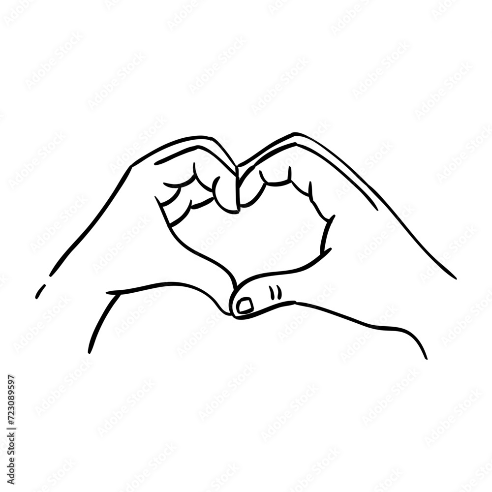 Couple holding hands outline vector five Couple holding hands outline vector five