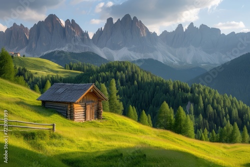 Dolomites landscape 