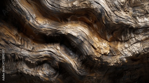 Wooden wave background