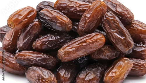 Dried-dates-close-up-fruits-isolated-for-Ramadan-food-on-a-white-background