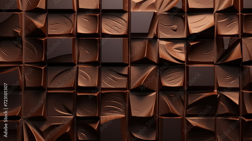 chocolate bar close-up, background