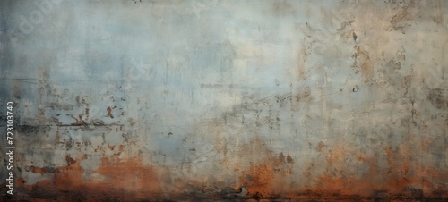 Fotografia A textured background depicting the weathered surface of old iron, showcasing signs of metal corrosion and rust