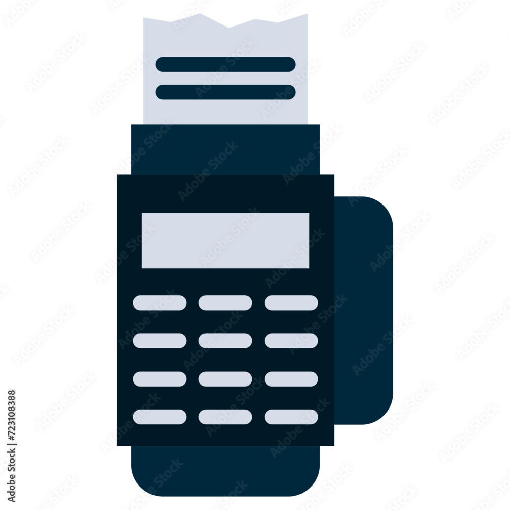 Electronic Data Capture EDC icon, flat design style icon, colour icon vector illustration. Electronic Data Capture EDC icon, flat design style icon, colour icon vector illustration.