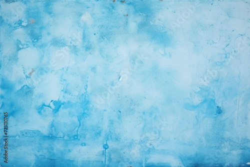 Blue paint wall background texture generated AI © Rochilah