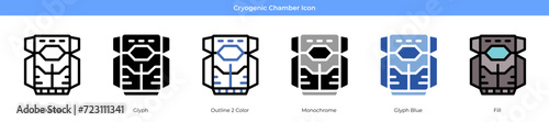 Cryogenic Chamber Icon