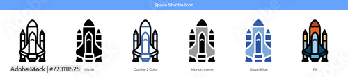 Space Shuttle Icon