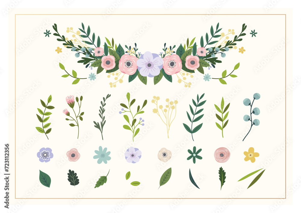 Colorful flowers Colorful flowers
