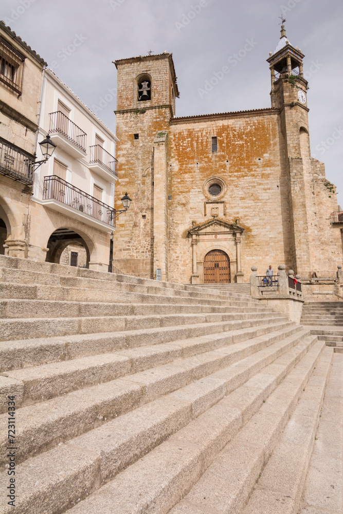 Church of st martin of Tours. Trujillo. Extremadura 