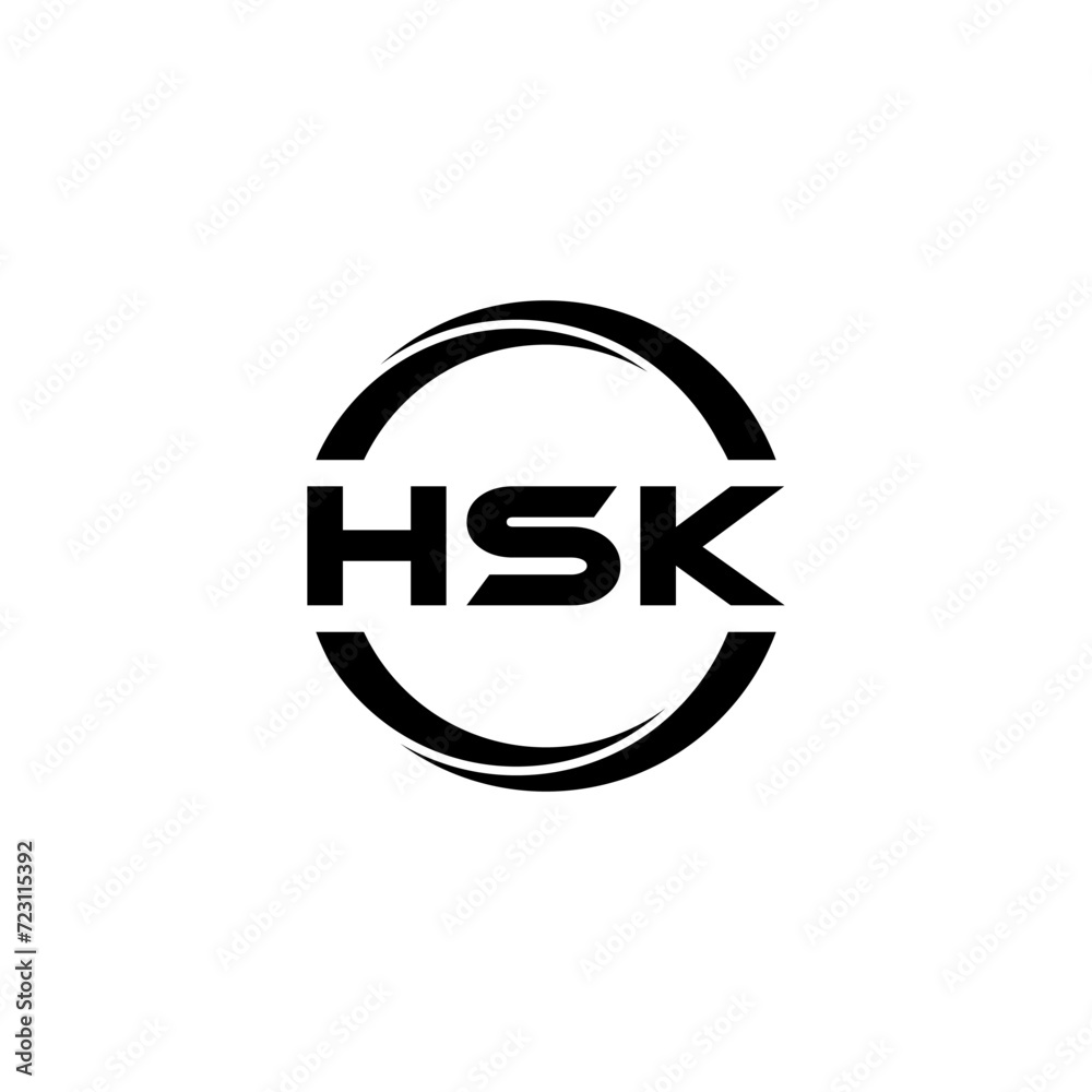 HSK letter logo design with white background in illustrator, cube logo, vector logo, modern alphabet font overlap style. calligraphy designs for logo, Poster, Invitation, etc. HSK letter logo design with white background in illustrator, cube logo, vector logo, modern alphabet font overlap style. calligraphy designs for logo, Poster, Invitation, etc.
