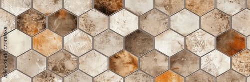 A close-up view of an aged, gritty floor, ideal for a seamless pattern concept.