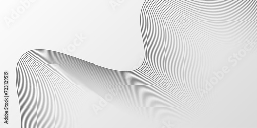 Abstract wavy line background, dynamic sound wave, wavy pattern, stylish line art and wave swirl banner background photo