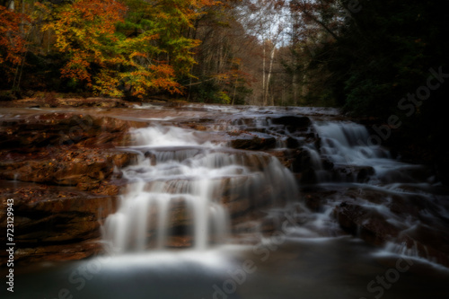 Home of the Virginia Furnace which sits right next to the Muddy Creek Falls. © dfriend150
