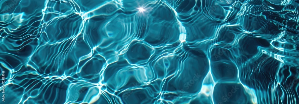 Water background. Blue water surface with shine ripples, natural texture background. Water background. Blue water surface with shine ripples, natural texture background.