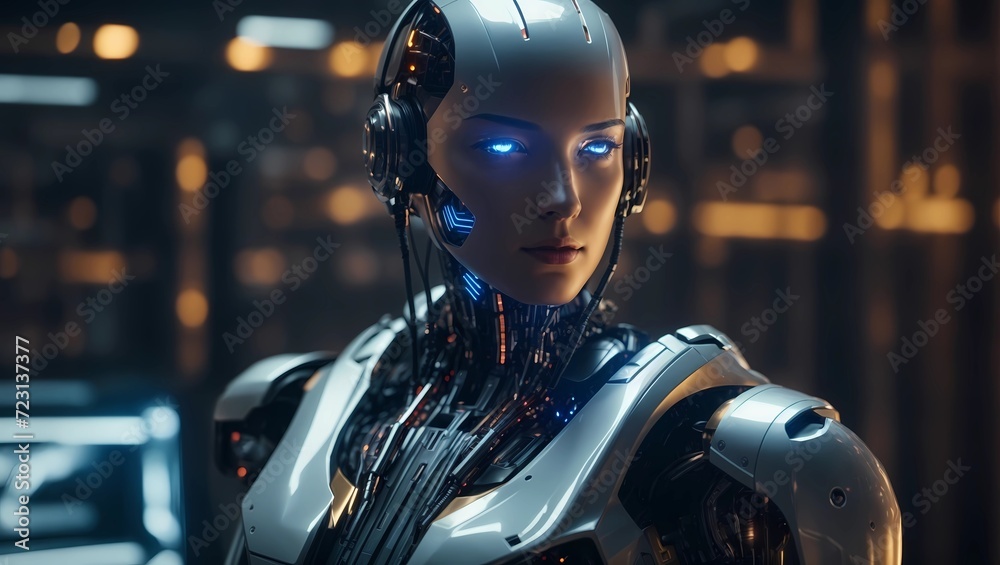 Fototapeta premium Artificial intelligence