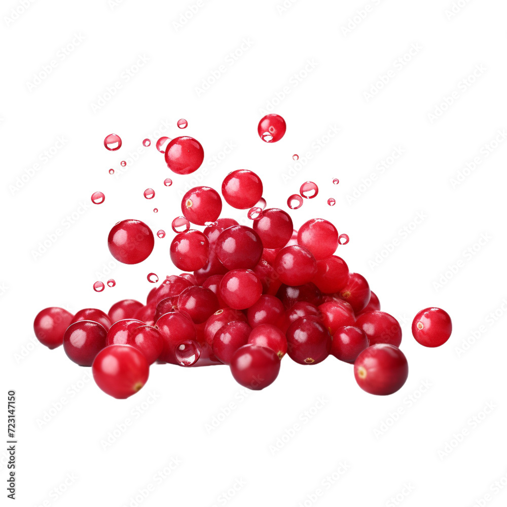 red currant isolated on white red currant isolated on white