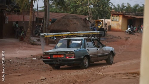 car in the street