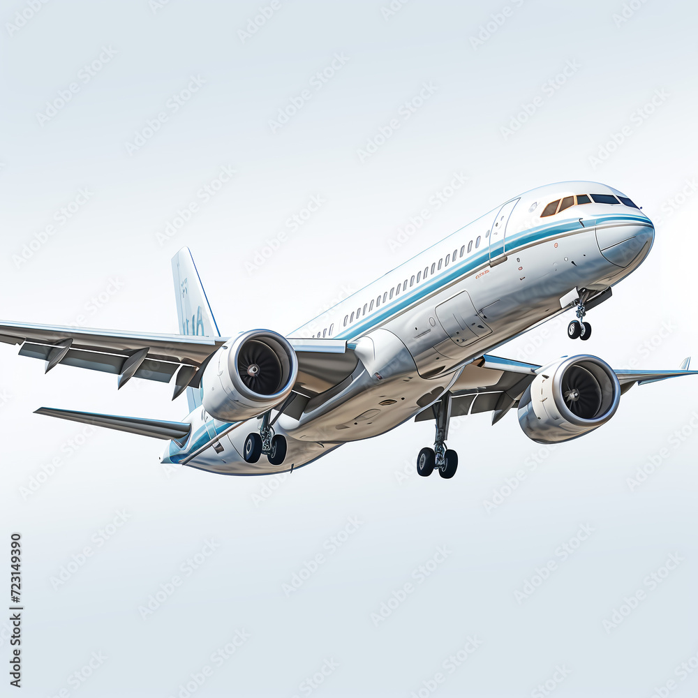 Obraz premium airplane in the sky