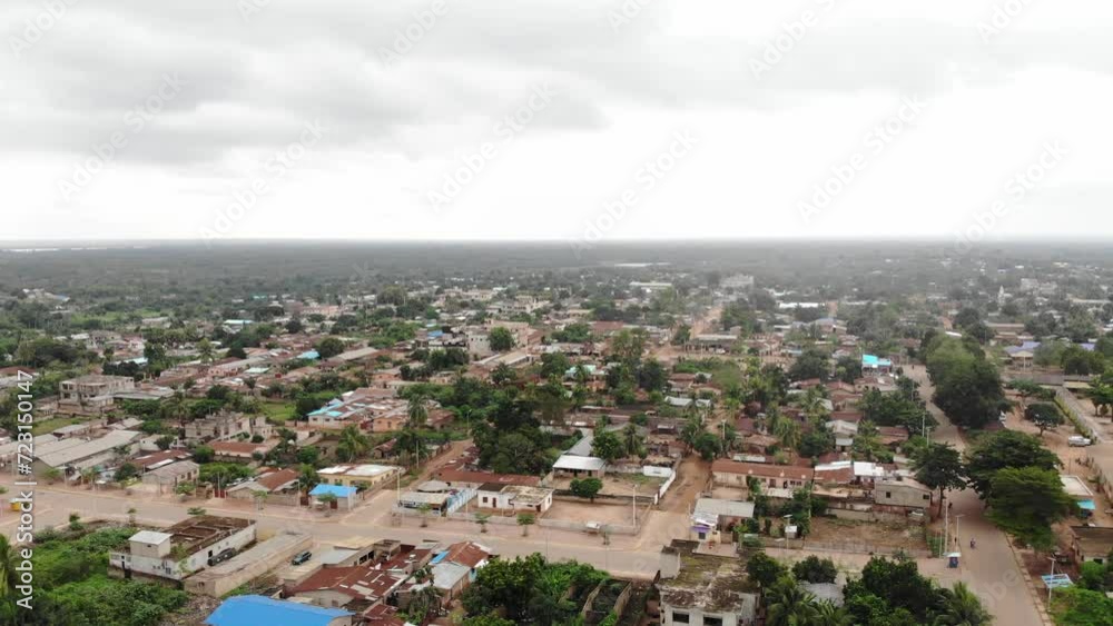 view of African city view of African city