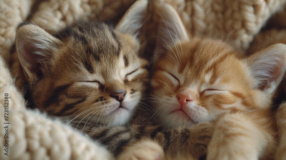 Playful Kittens, Adorable close-up of playful kittens engaged in cute interactions, conveying warmth and coziness Playful Kittens, Adorable close-up of playful kittens engaged in cute interactions, conveying warmth and coziness