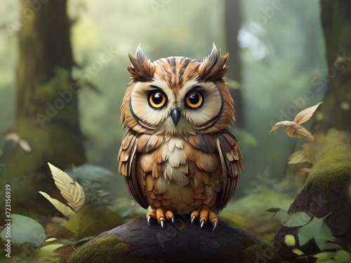 great horned owl © Kanin