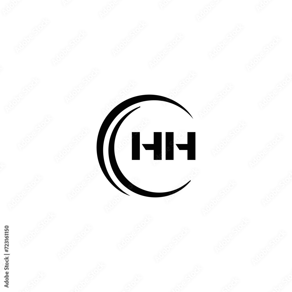 HH logo. H H design. White HH letter. HH, H H letter logo SET design. Initial letter HH linked circle uppercase monogram logo. H H letter logo SET vector design. HH letter logo design HH logo. H H design. White HH letter. HH, H H letter logo SET design. Initial letter HH linked circle uppercase monogram logo. H H letter logo SET vector design. HH letter logo design