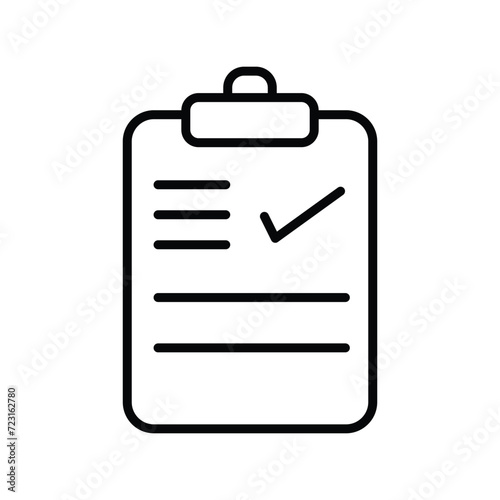 eye test icon with white background vector stock illustration