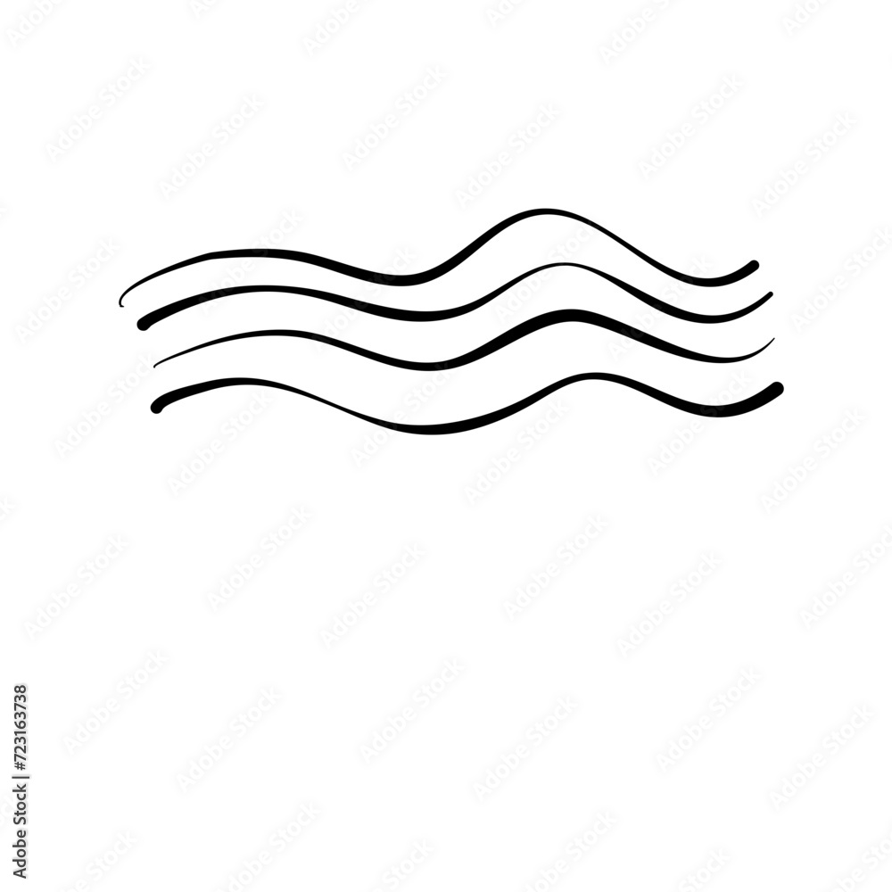 Abstract irregular lines Abstract irregular lines
