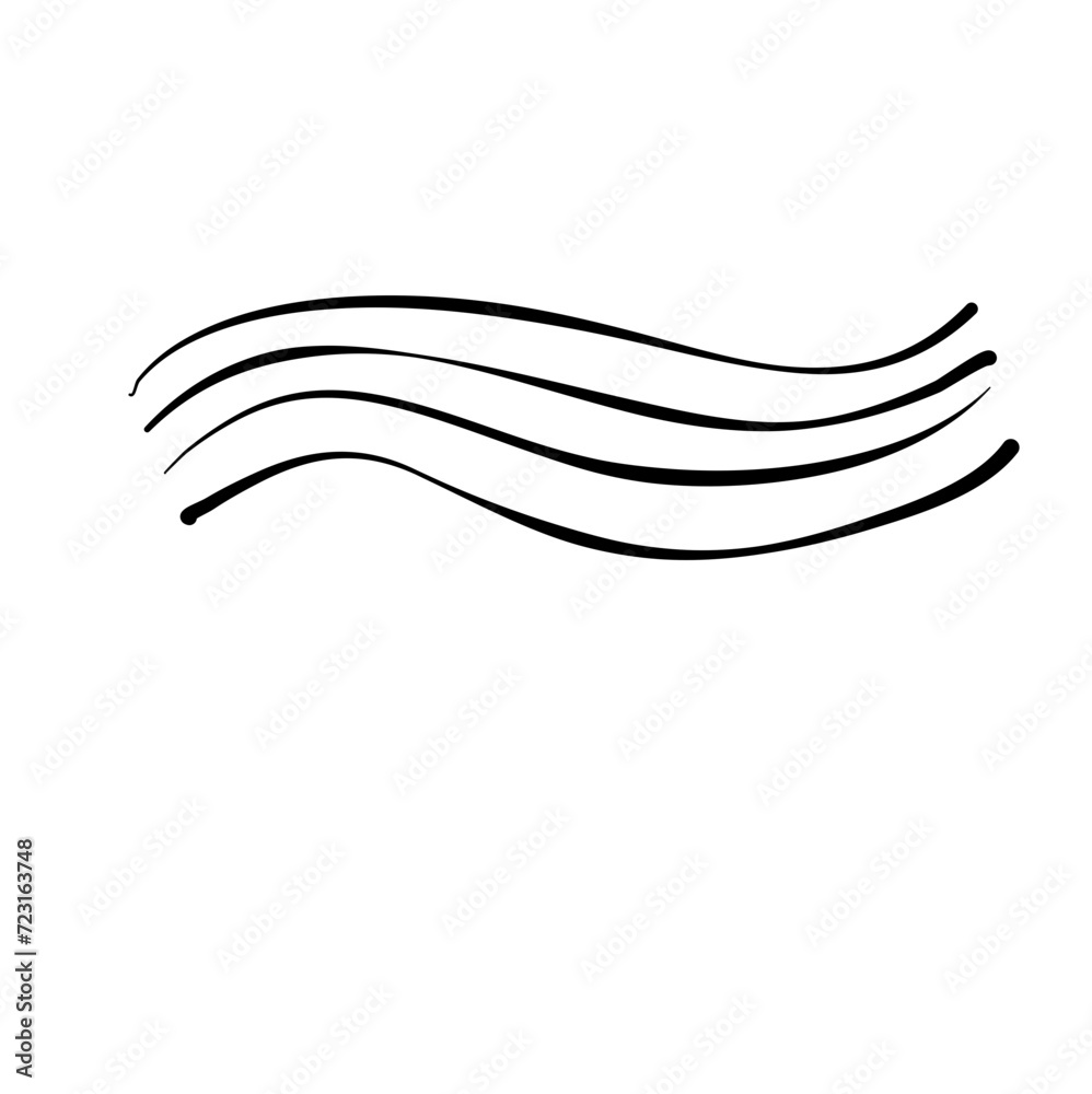 Abstract irregular lines Abstract irregular lines