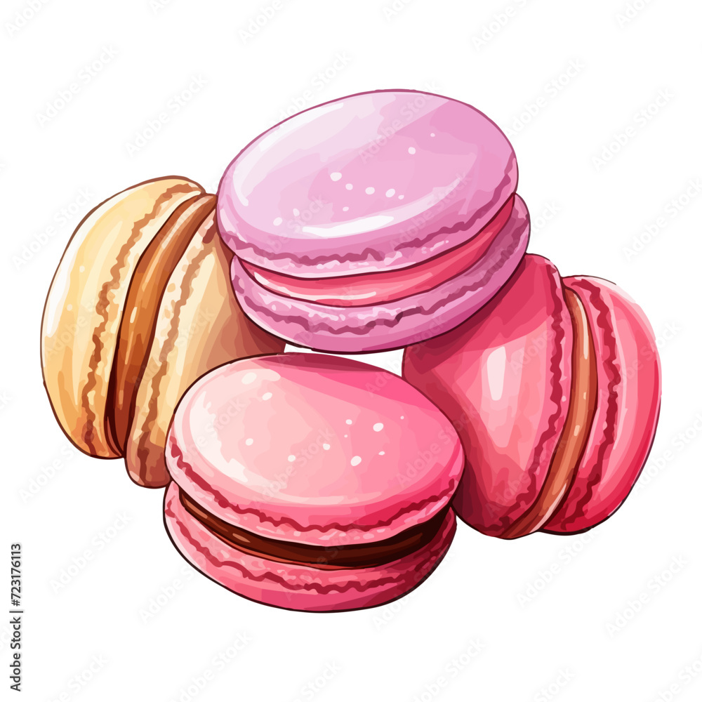 macaroons vector illustration macaroons vector illustration