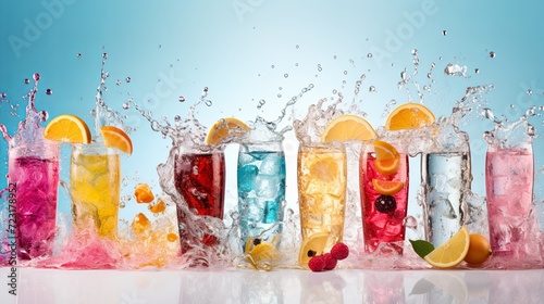 Healthy hydration: Flavorful seltzer triumphs over sugary soda photo