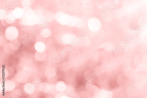 Abstract white pink bokeh background for design.