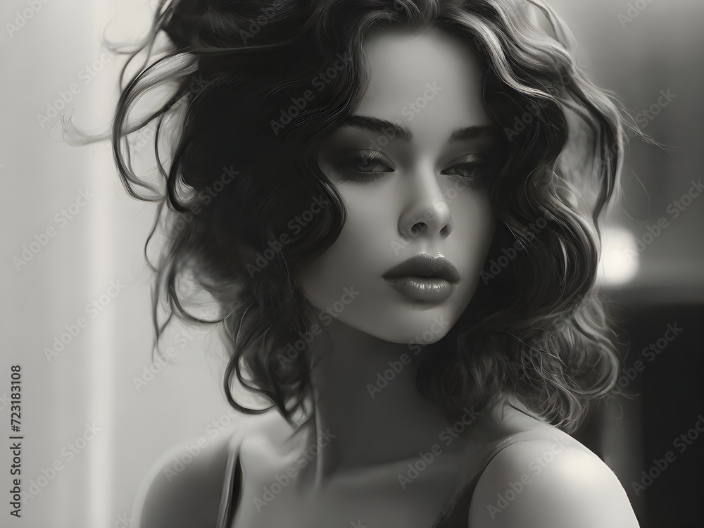 Fototapeta premium portrait of a woman