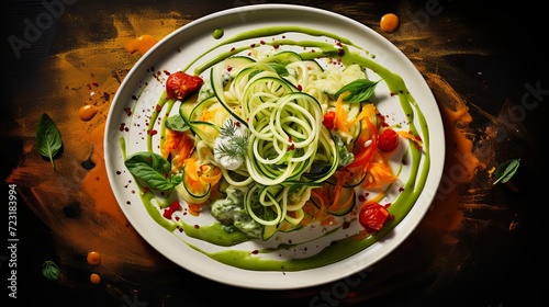Healthy twist: Zoodle Pasta Primavera steals the spotlight!