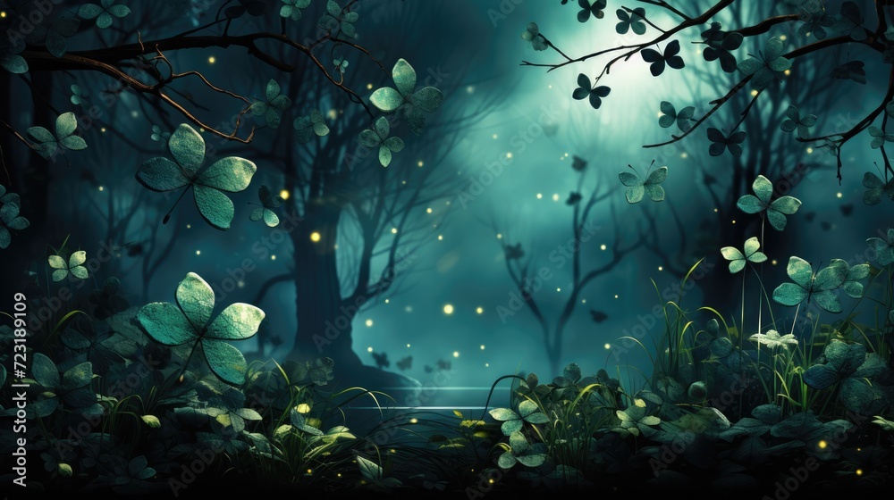 Fototapeta premium St. Patrick's day background