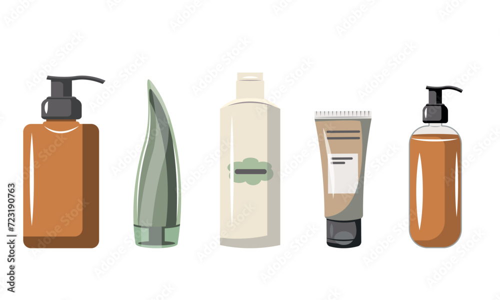 Cream Cosmetic Blank Tubes Packages Set Vector. Hygiene Moisturizing Lotion, Toothpaste And Shampoo Tubes Containers. Health Care Gel Product Packaging Template Cream Cosmetic Blank Tubes Packages Set Vector. Hygiene Moisturizing Lotion, Toothpaste And Shampoo Tubes Containers. Health Care Gel Product Packaging Template
