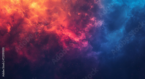 an abstract illustration of space background in © Dolphine