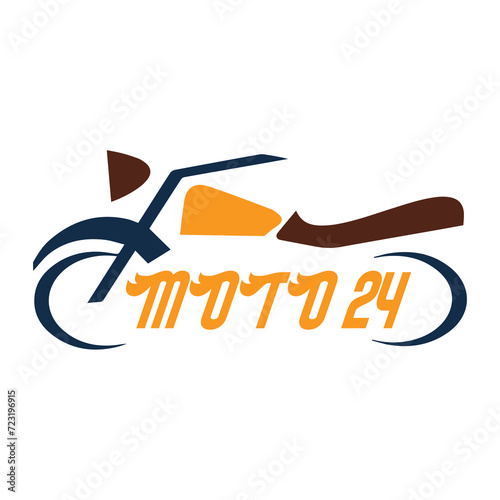  professional and modern racing logo with mix color.