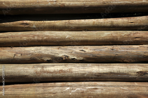 madeira rolos de madeira tratadas para pergolados photo
