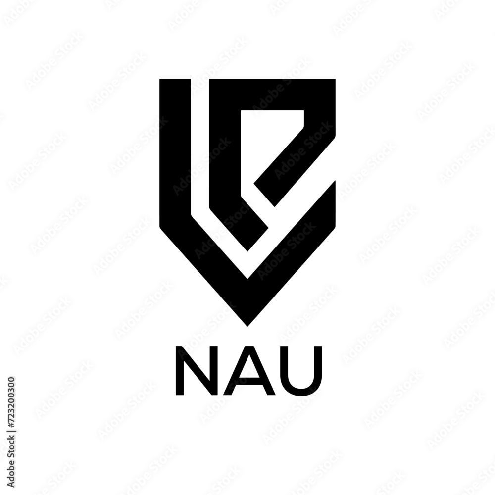 NAU Letter logo design template vector. NAU Business abstract connection vector logo. NAU icon circle logotype.
NAU Letter logo design template vector. NAU Business abstract connection vector logo. NAU icon circle logotype.