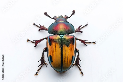 Escarabajo aislado photo