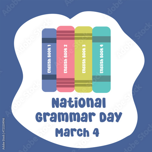 An excellent vector graphic for celebrating National Grammar Day is this one.