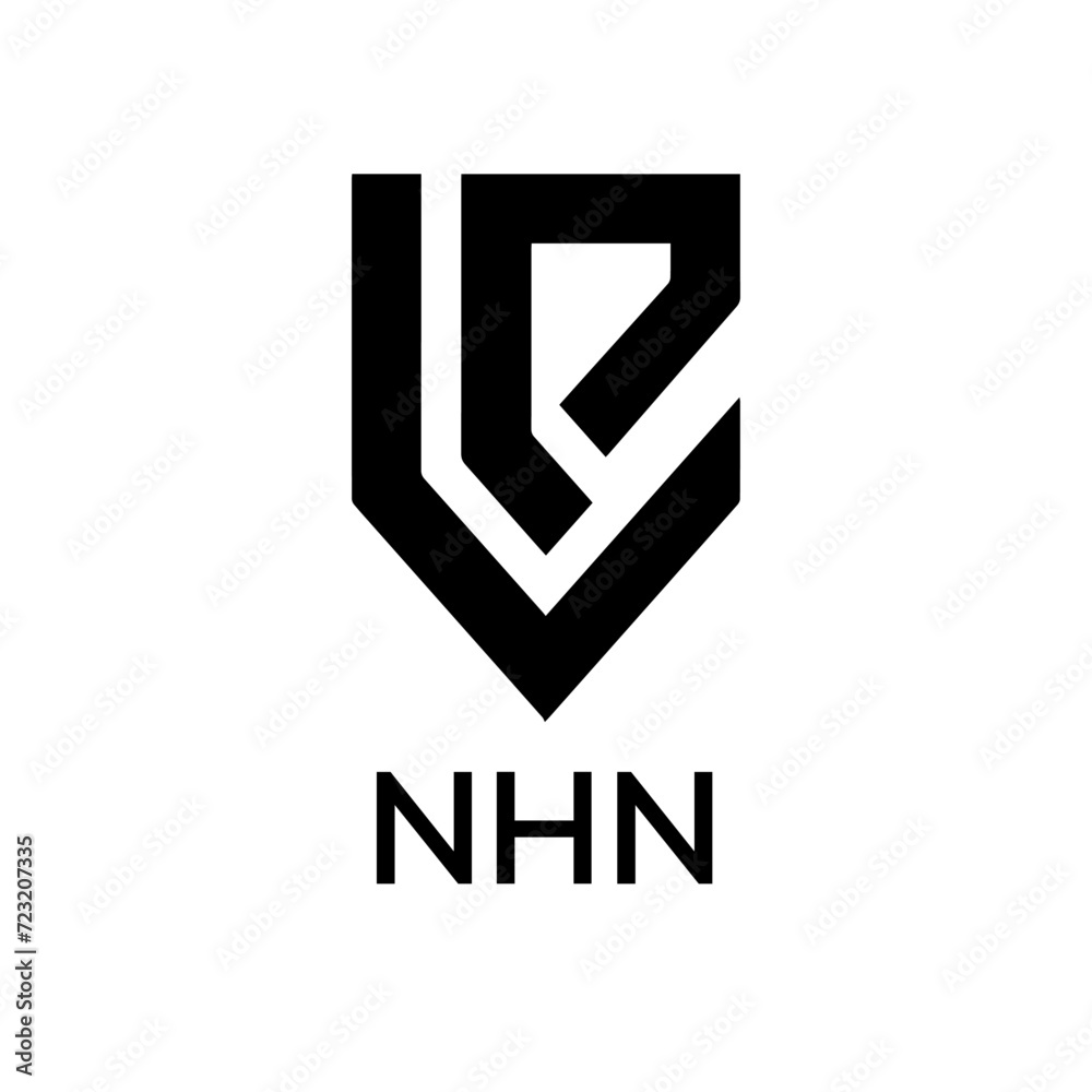 NHN Letter logo design template vector. NHN Business abstract connection vector logo. NHN icon circle logotype.
NHN Letter logo design template vector. NHN Business abstract connection vector logo. NHN icon circle logotype.