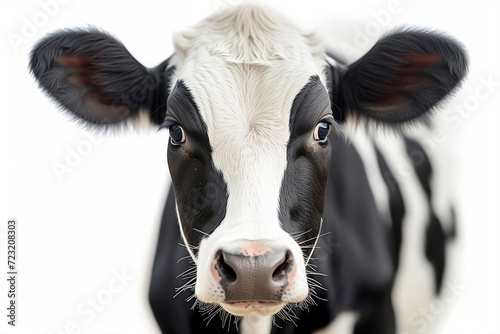 Vaca lechera aislada photo