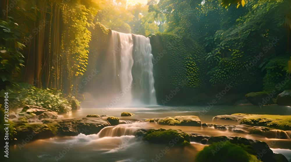 waterfall in the forest