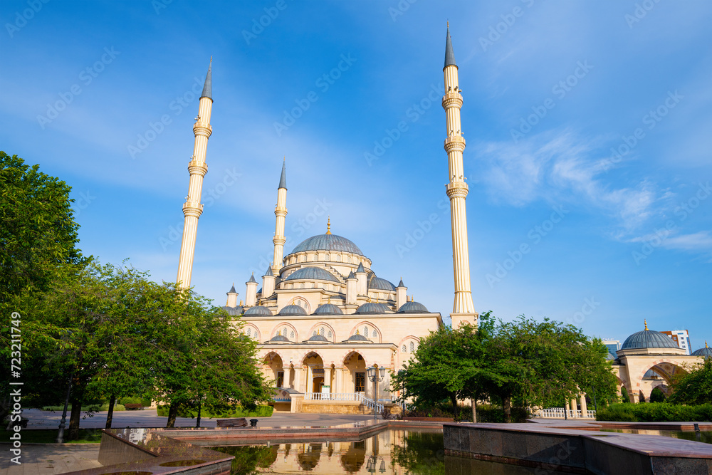 View of the mosque 